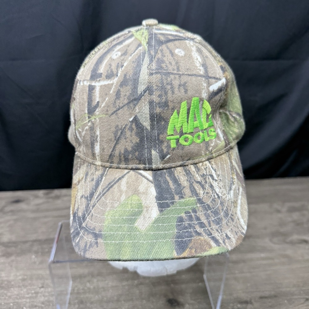 Mac Tools Hat Cap Strap Back Camouflage Camo Embroidered Kati Flex Strap Mens